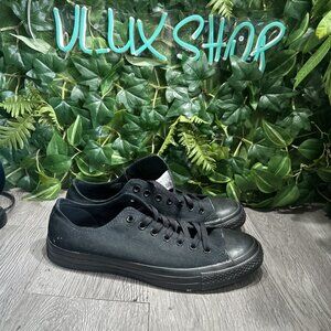 Converse Chuck Taylor All Star Low M5039 Mens Sz 10 Black Canvas Sneakers Shoes